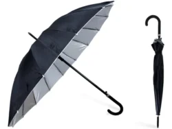 Paraguas Forma J Largo 1M Mango De Plastico No. X049-36