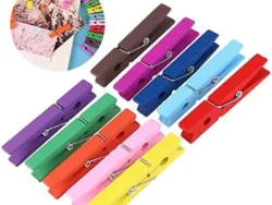 Broches De Madera Para Ropa Ganchos De colores Pack WB508