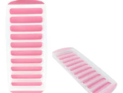 Cubetera Hielera Plástica Antideslizante Molde Para Hielo Rosa Melech-407