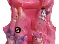 Chaleco Flotador Salvavidas Inflable Pvc Diseño Kuromi  INFA007 Talle S