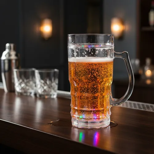 Vaso De Cerveza Doble Capa Luz Led Creativo Fiestas 500ml CHOP-A OSR - Image 3