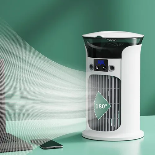 Ventilador Enfriador Recargable 4 en 1 AV5633 YM-188