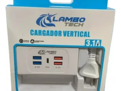 Cargador Vertical 3.1A Lambo Tech LT-25AL23