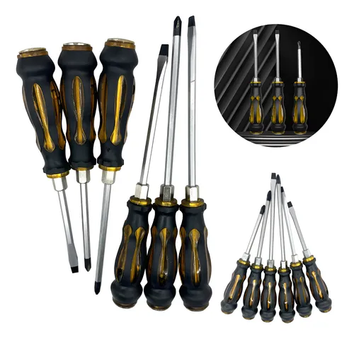 Set De 6 Destornilladores KZQ TOOLS C-79618