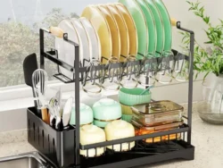 Secaplatos Oryx C/ Bandeja Escurridora Acero OR-DR01