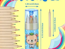 Lapices De Colores Pack X20 Con Sacapuntas Diseños Varios CCX-716