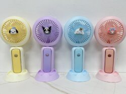 Mini Ventilador Con Accesorio Diseños Varios No. SY958
