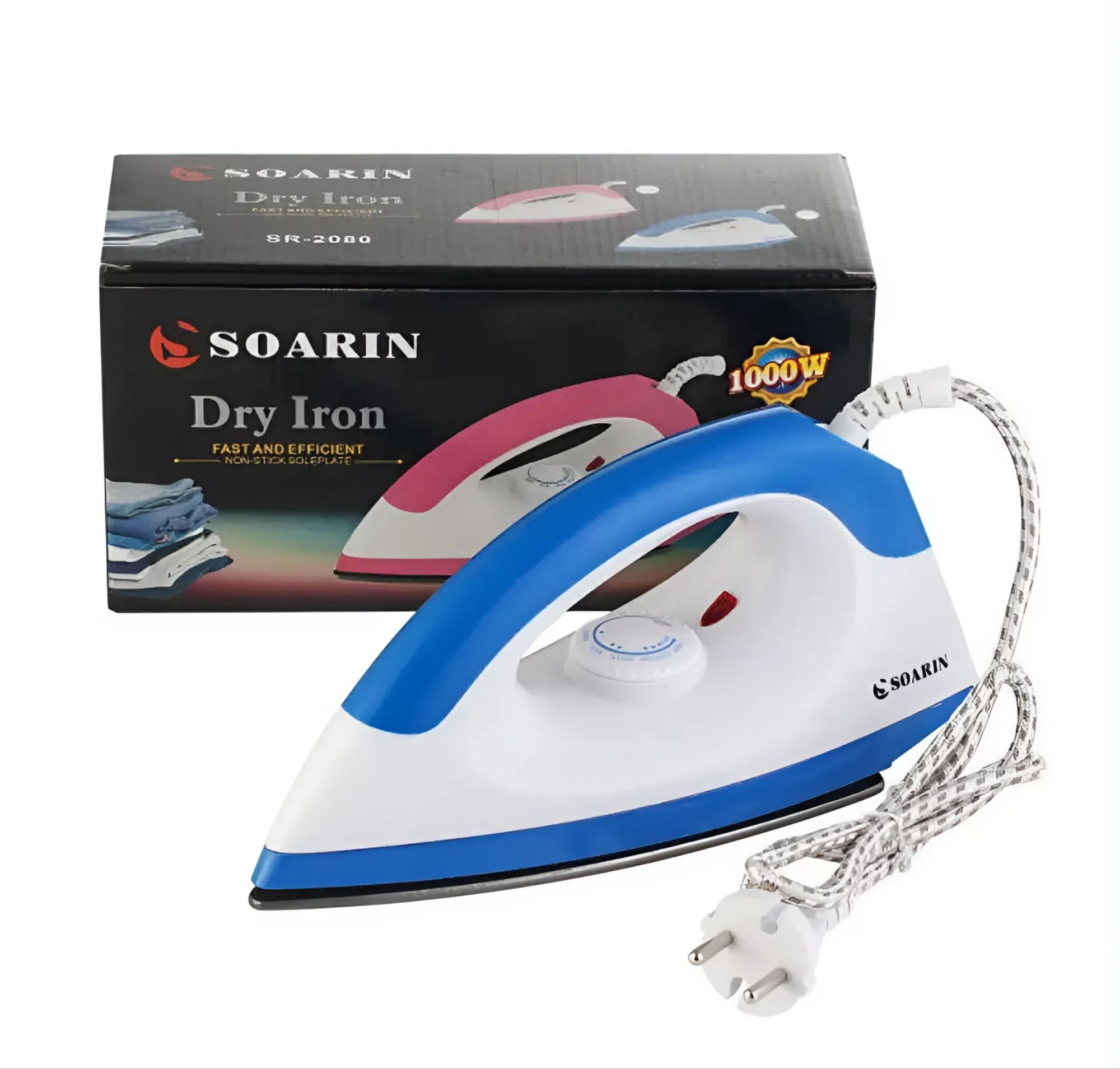 Plancha Comun Dry Iron Soarin SR-058