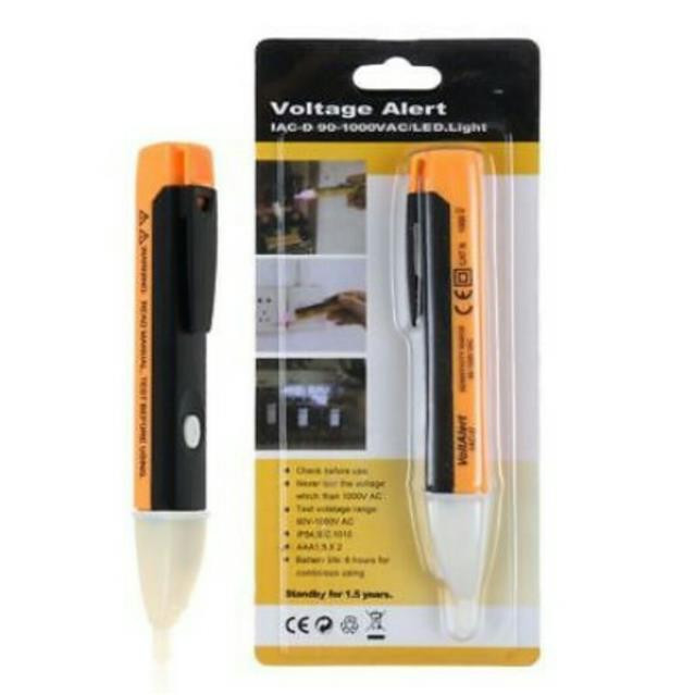 Buscapolo Lapiz Detector De Voltaje A Pila 1AC-D Mingqi - Image 2