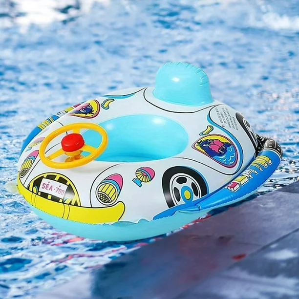 Flotador Para Pileta 3 a 5 Años Auto Carrera INFA002 - Image 3