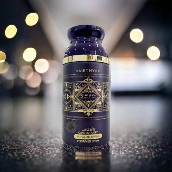 Desodorante Lattafa Bade'e Al Oud Amethyst Concentrated Body Spray 250ml - Image 2
