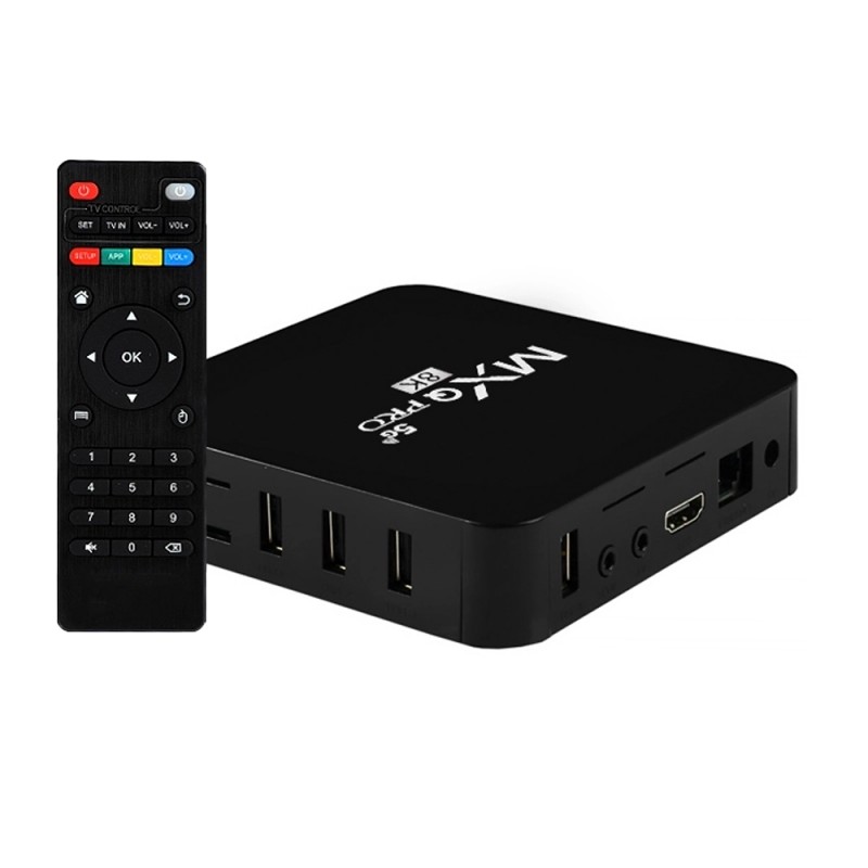 TV BOX MXQ PRO 5G Ultra HD 8K 512GB 128GB Android 14