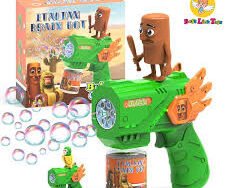 Pistola De Burbujas Italian Brain Rot y Labubu AZ-1012 / AZ-1013