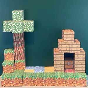 Juego De Bloques Magneticos World Cube NITSUK 64 Piezas MC-SEI4 - Image 3