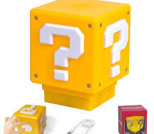 Cubo de Mario Bros Recargable con Luz y Sonido EA-606