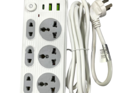 Extensión Electrica Heinz F-542 Blanca