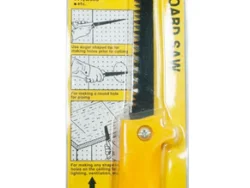 Sierra 2 en 1 Para Yeso y Madera Blister Amarillo