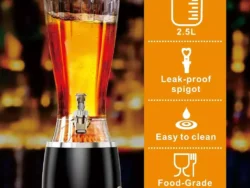 Dispenser De Cerveza O Jugos Con Parlante Seisa YX-S9866