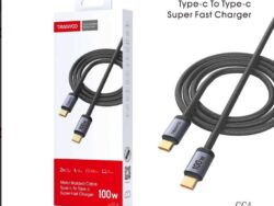 Cable Tipo C a Tipo C Tranyoo 2 Metros 100W CC-4