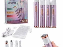 Kit De Belleza Femenino Depiladora 4 En 1 OM-6020