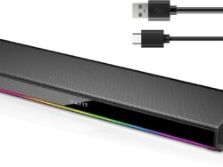 Parlante Barra Sonido Altavoz Havit SK770BT Con RGB Para PC