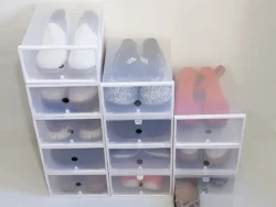 Organizador De Zapatos Pack 12 Hasta Talle 44 Transparente NO:2028