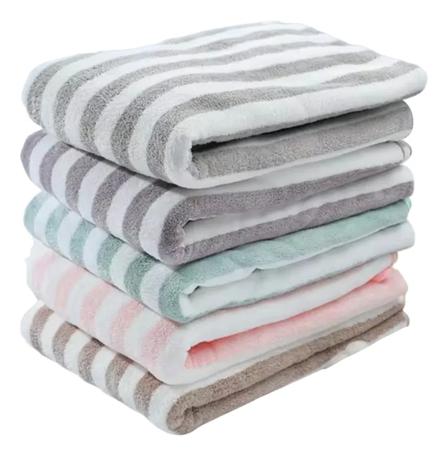 Toalla De Baño Suave Ligera Y Absorbente 100% Natural 90x160cm TG-8C