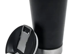 Vaso Cervecero De Acero Inoxidable 600 Ml Con Destapador LUO LU-4720