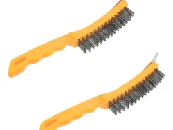 Cepillo De Acero Dientes de Alambre C/ espatula