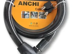 Cadena Linga Anchi 22mm Acero Trenzado 1.5mt Alta Seguridad Moto