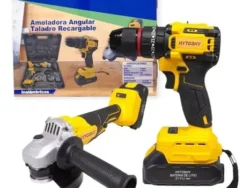 Amoladora Angular Y Taladro Recargable 21V AG-02