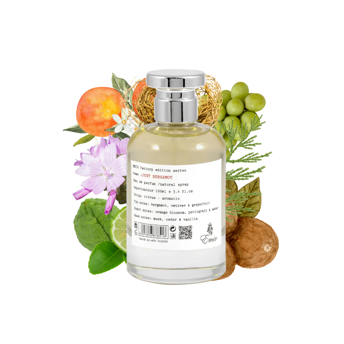 Perfume Factory Edition Emir Just Bergamot 100ml - Image 2
