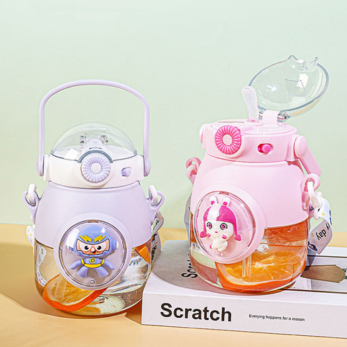 Botella De Agua Redondo Con Pico De Goma WF66 - Image 3