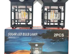 Set X2 Mini Lamparas Solares led sensor YT-886