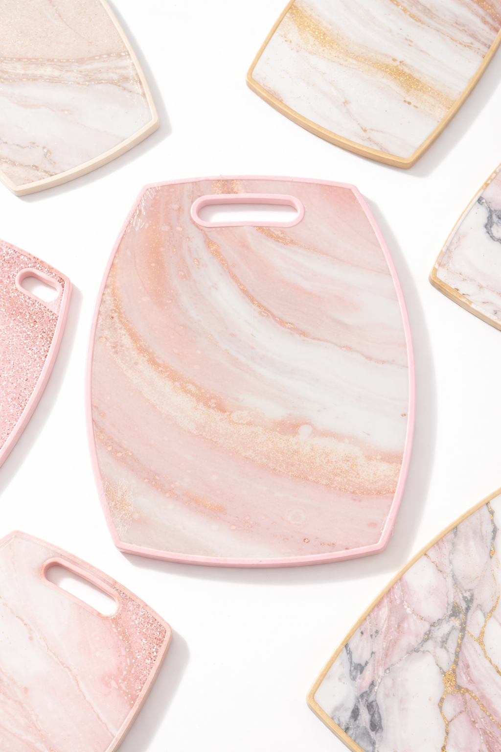 Tabla De Picar Tipo Marmol 38x30cm 202337