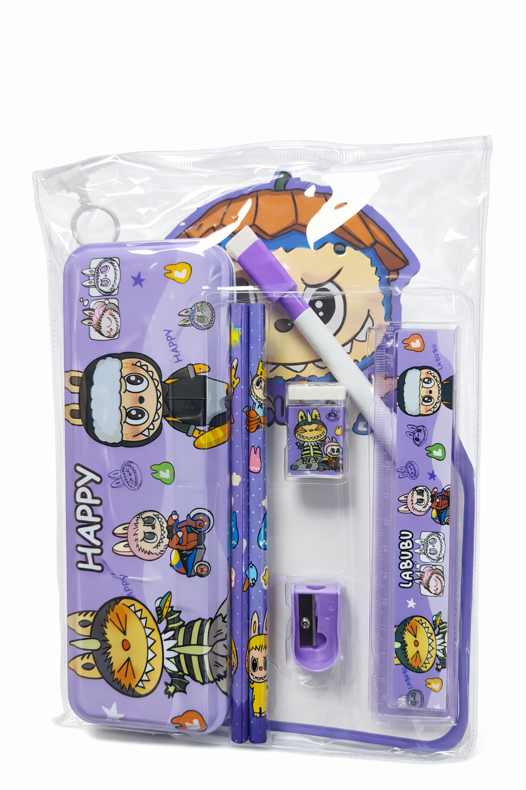 Set De Utiles Diseños Infantil 7 Piezas