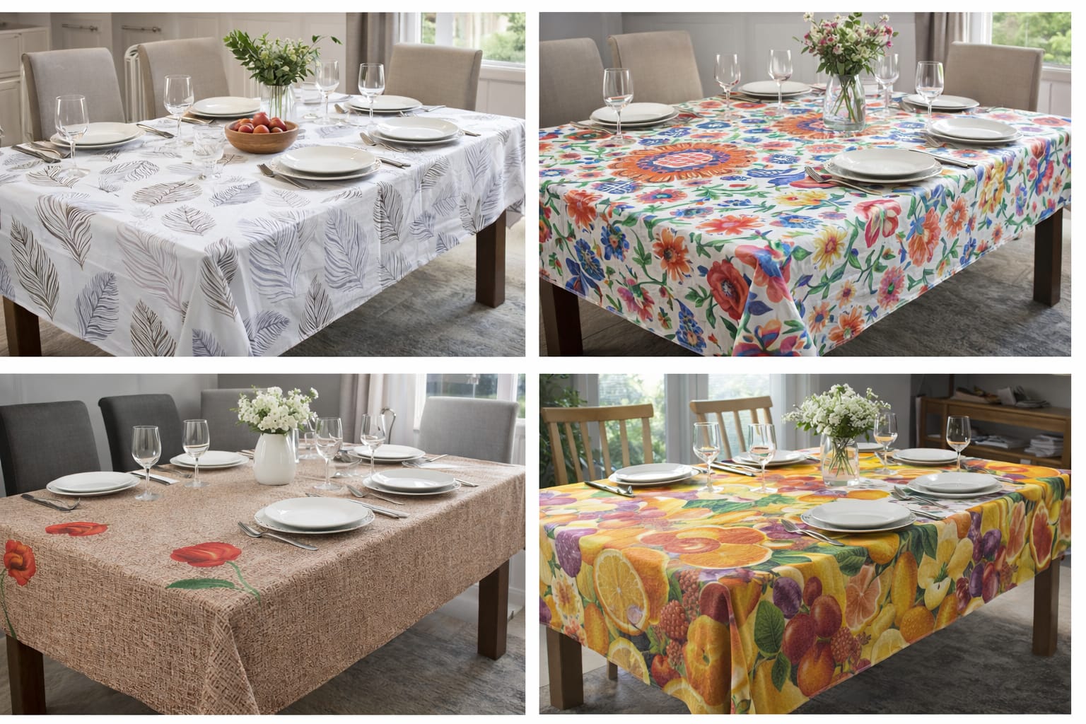 Mantel SKA/Vianna Varios Diseños en Ecocuero 200 x 140 - Image 2