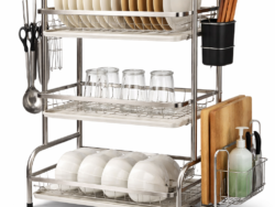 SecaPlatos Escurridor De 3 Niveles ORYX OR-DR02