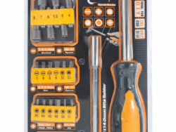 Juego Destornillador + Puntas y Tubos 26 Piezas YS-21003 F-450