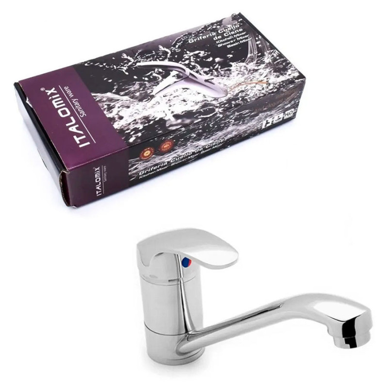 Canilla Para Baño Griferia Cuello De Cisne AM-2709-1