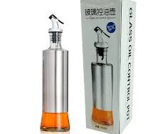 Rociador De Aceite O Vinagrera 300ML Glass Oil YP-002