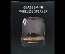 Mini Parlante Glass S5 5W Caja Negra ML-0727 JK-5160