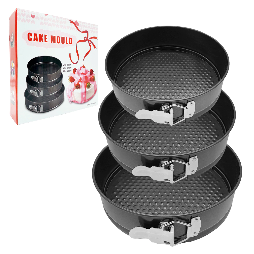 Set X3 Tortera Redondos Desmontables QX-010 - Image 4