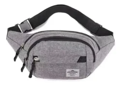 Riñonera Tela Gruesa 2 Cierres MOR927