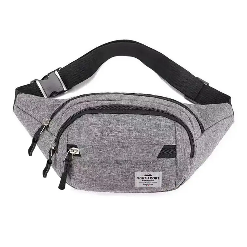 Riñonera Tela Gruesa 2 Cierres MOR927