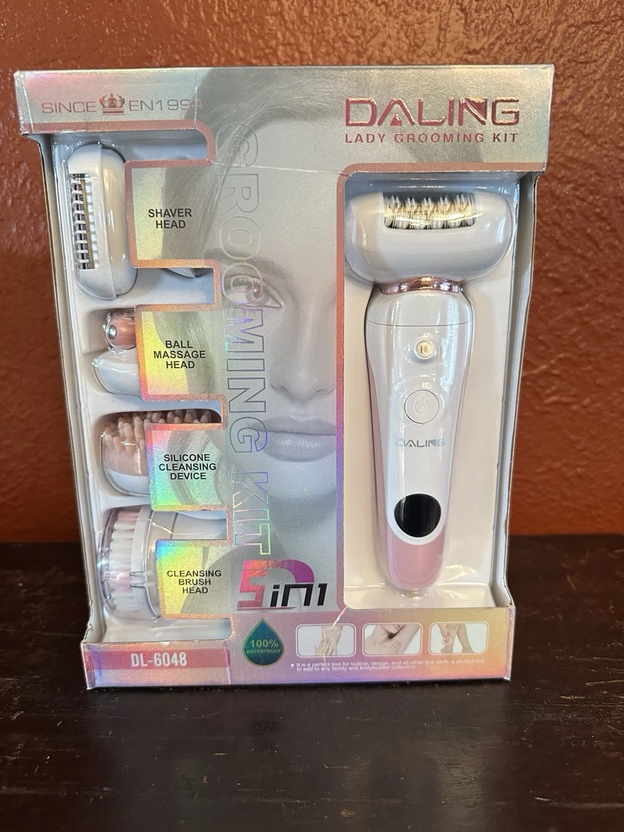 Kit de Depilación y Cuidado Facial 5 en 1 Daling DL-6048