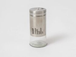 Especiero de Vidrio Diseño Metal Por unidad 202477 130ml