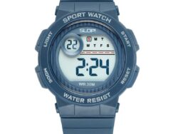 Reloj Para Niños Azul Zafira Resistente a Agua 30m Pantalla Luminosa