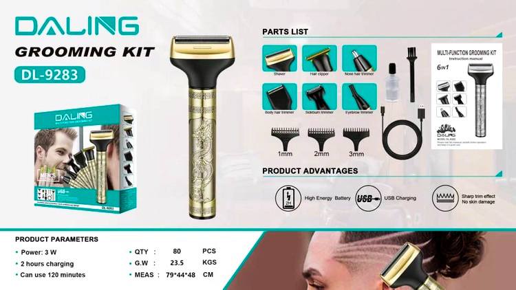 Kit de Aseo Daling 6 en 1 DL-9283 - Image 4