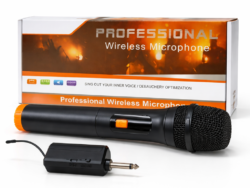 Micrófono Inalámbrico Profesional Sonido Claro y Libertad Total AYV0462